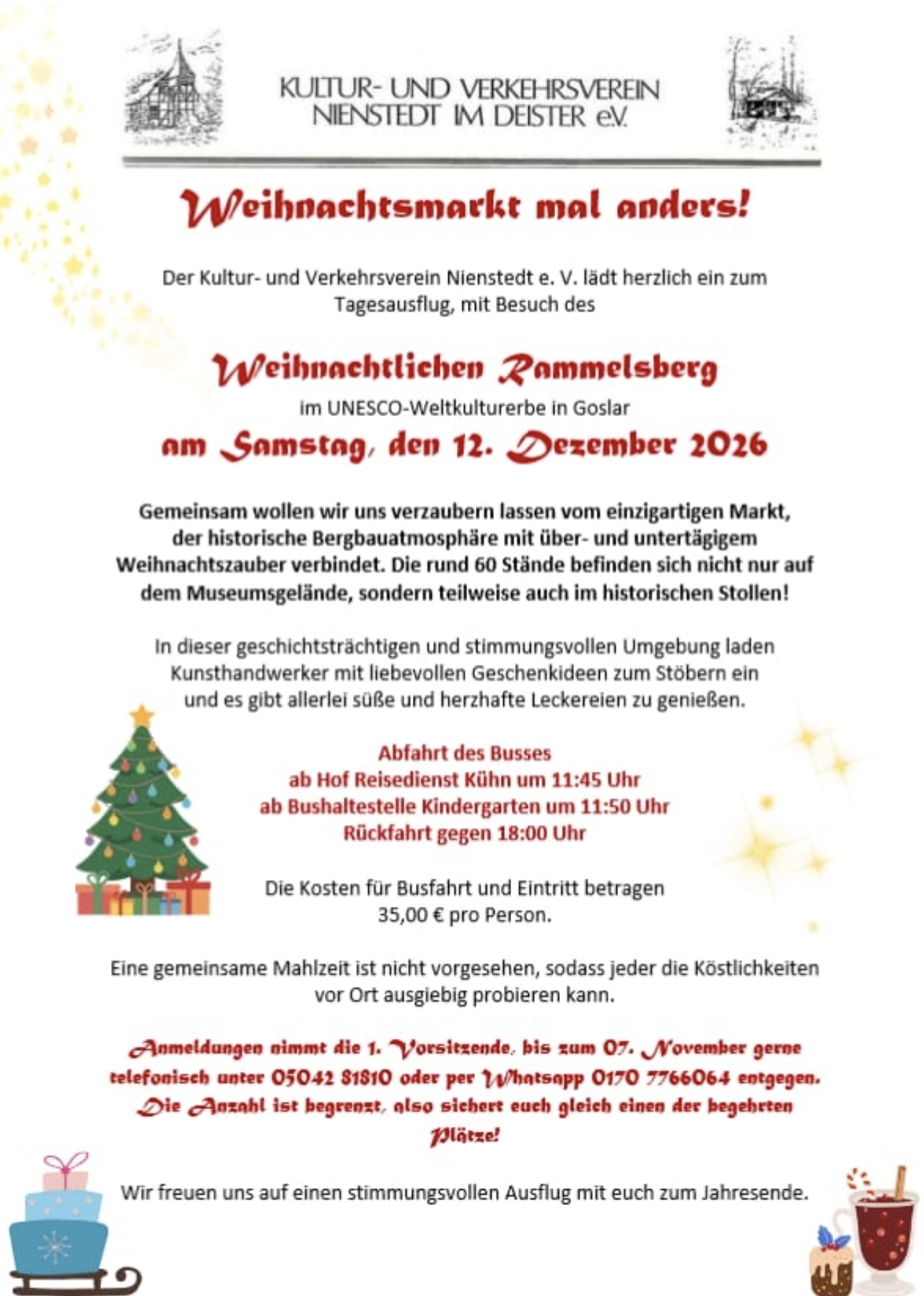 Weihnachtsmarkt mal anders…